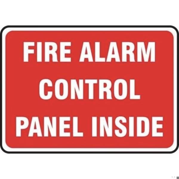 Accuform FIRE ALARM SIGNS FIRE ALARM MEXG522XV MEXG522XV - main